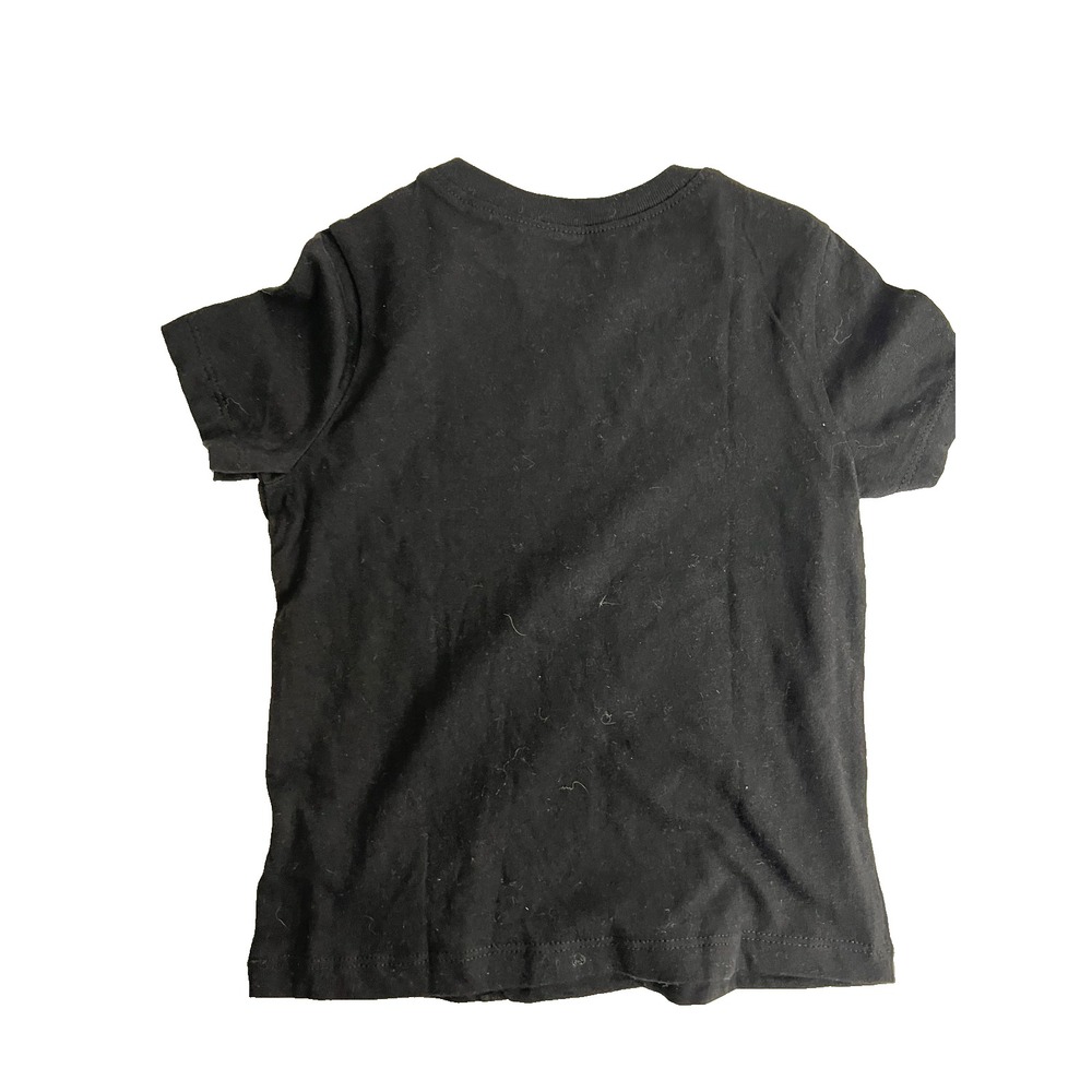 Old Navy Shirt Boys 3T Black Short Sleeve Basic Tee New Cotton Casual Crewneck - Picture 3 of 5